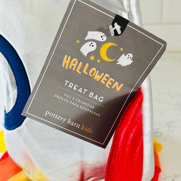 Pottery Barn Kids Rocket Ship Puffy Treat Bag - Picture 7 of 10